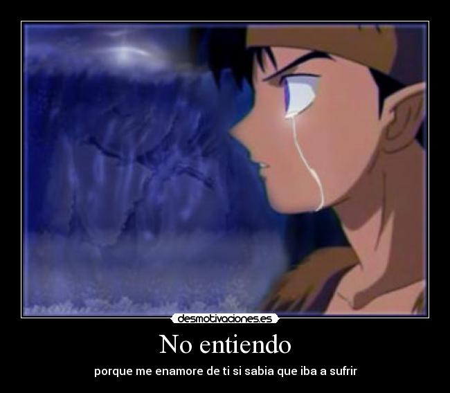 No entiendo -