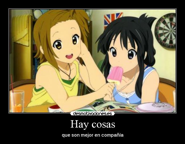 Hay cosas -