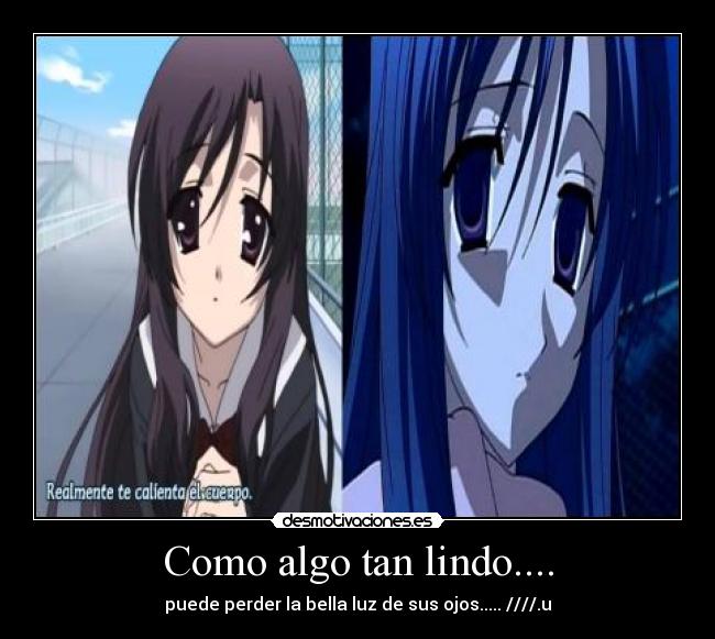 Como algo tan lindo.... -