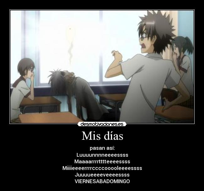 Mis días - 
