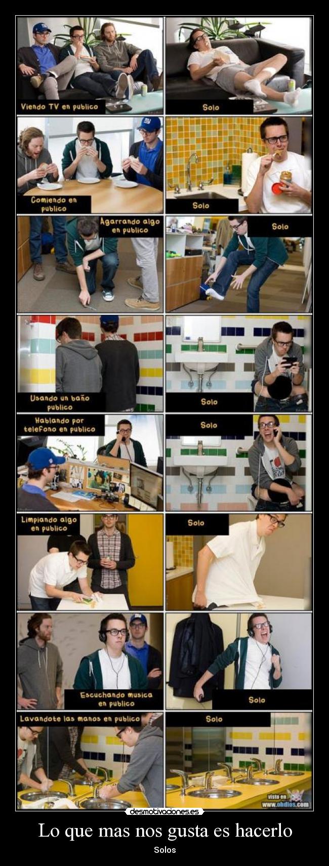 Lo que mas nos gusta es hacerlo - Solos