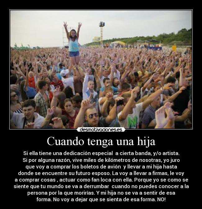 Cuando tenga una hija -
