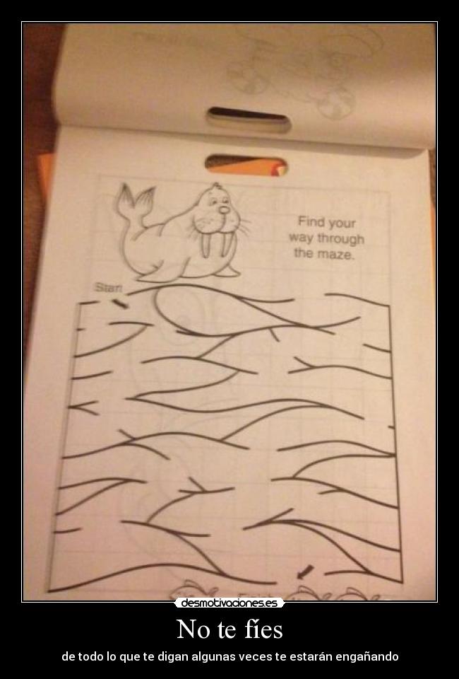 No te fíes -