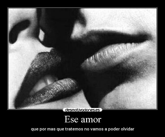 Ese amor -