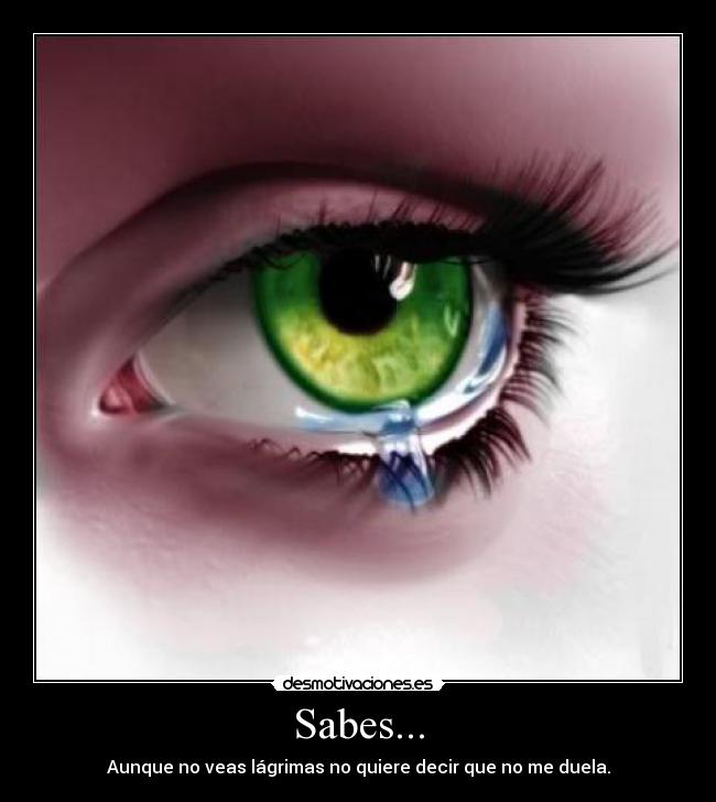 Sabes... - 