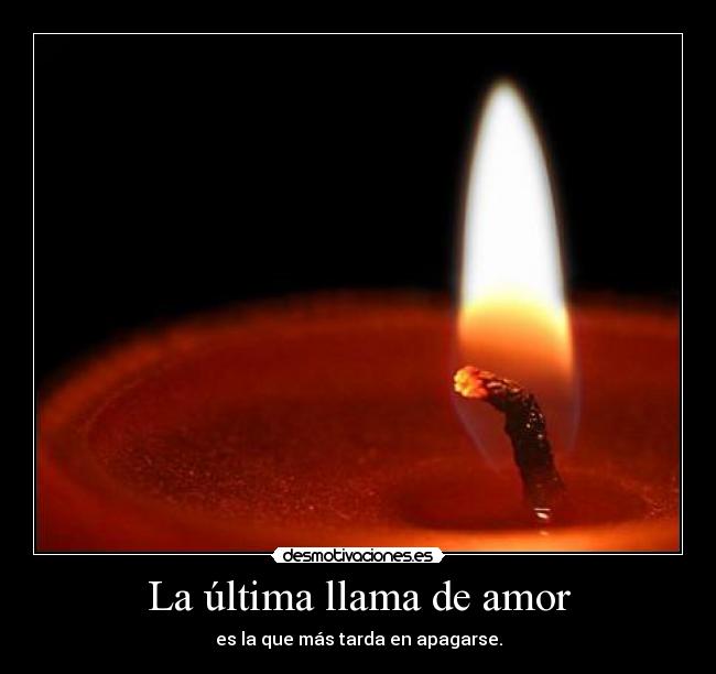 La última llama de amor -