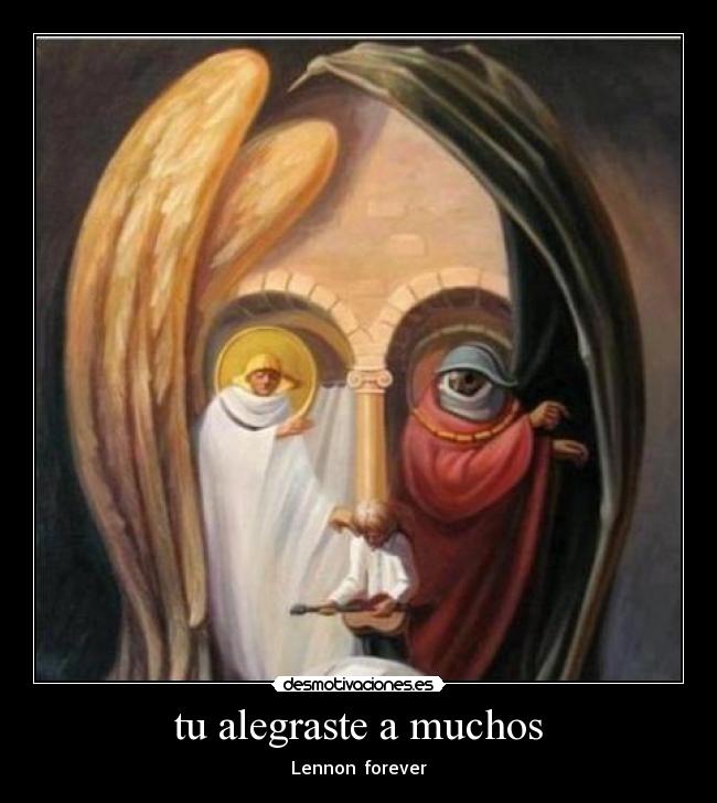 tu alegraste a muchos -