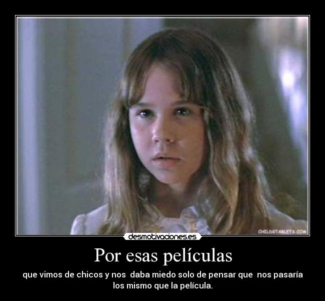 Por esas películas -
