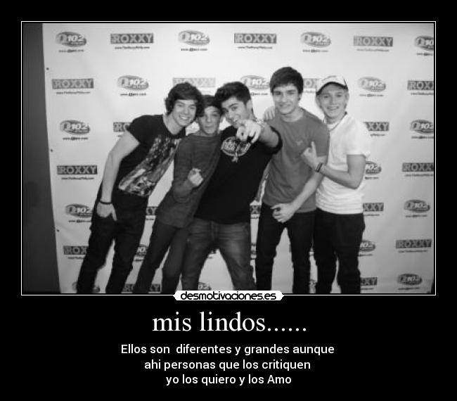 mis lindos...... - Ellos son diferentes y grandes aunque
ahi personas que los critiquen
yo los quiero y los Amo