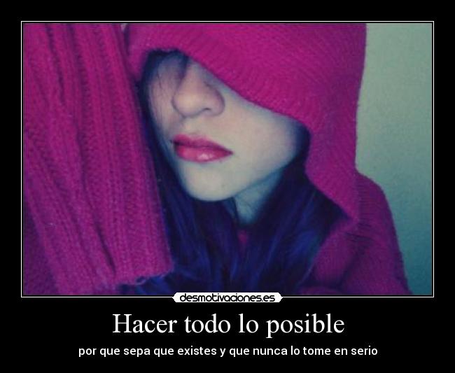 Hacer todo lo posible -