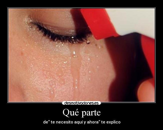 Qué parte - 