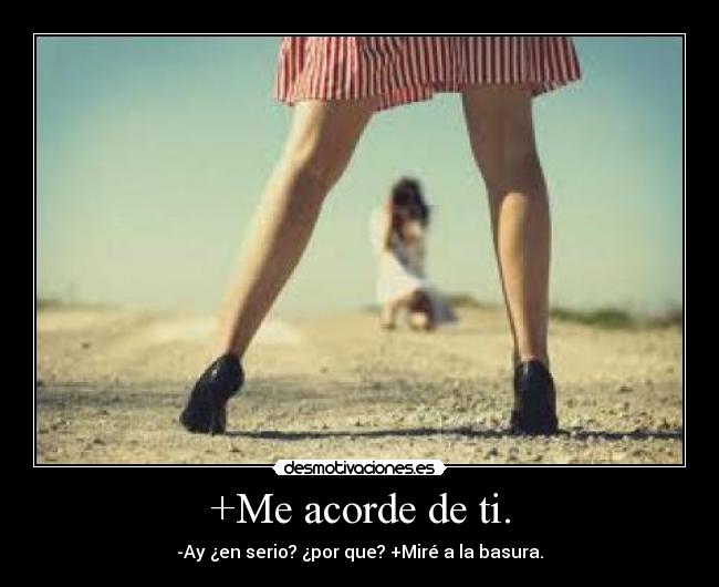 +Me acorde de ti. - 