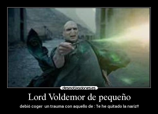 Lord Voldemor de pequeño - 