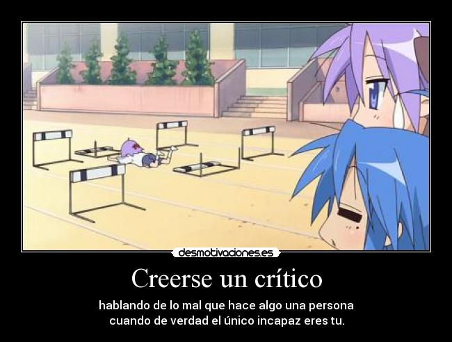 Creerse un crítico -