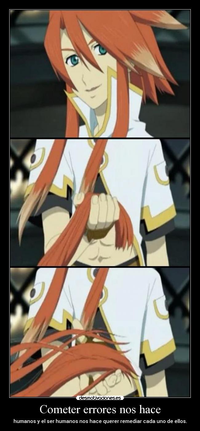 carteles tales the abyss talesof luke fon fabre harukaze desmotivaciones