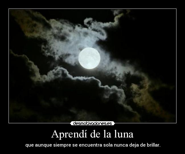 Aprendí de la luna - 