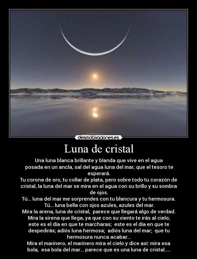 Luna de cristal - 