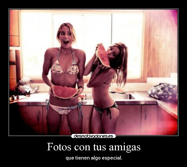 Fotos con tus amigas - 