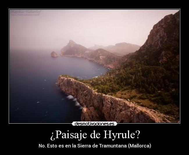 ¿Paisaje de Hyrule? -