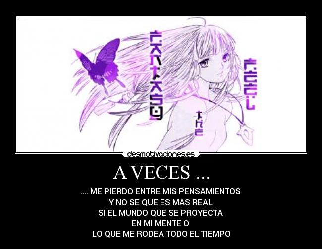 A VECES ... - 