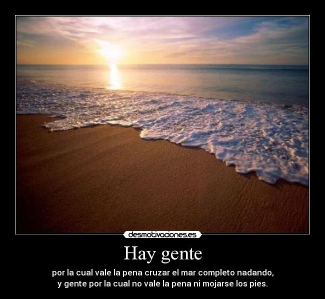 Hay gente -