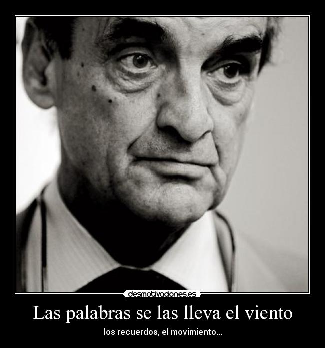 Las palabras se las lleva el viento - 