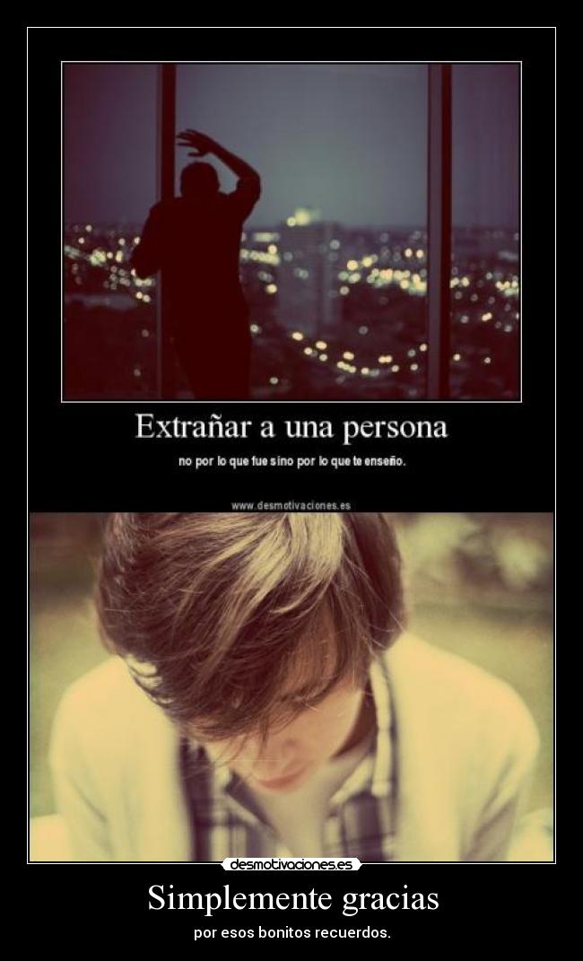 Simplemente gracias -