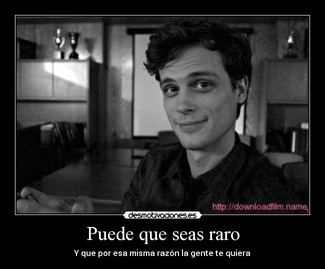 carteles matthew gray gubler idolo desmotivaciones