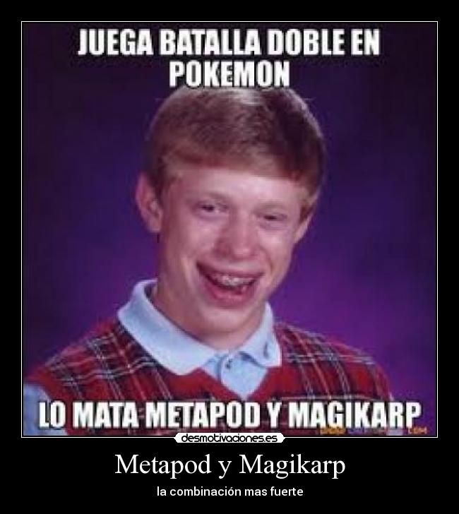 Metapod y Magikarp - 