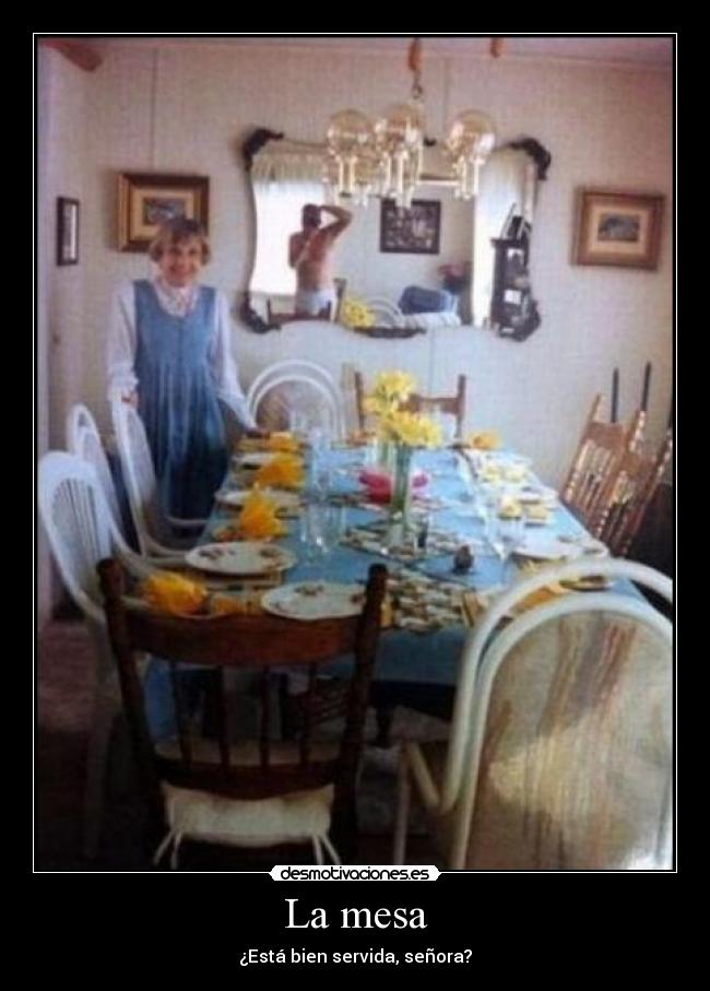 La mesa -