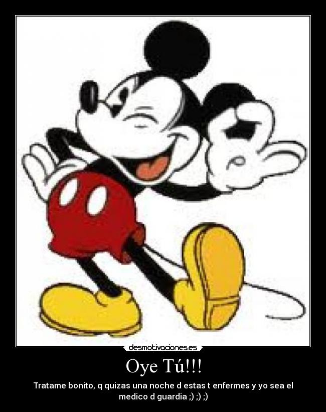 Oye Tú!!! -