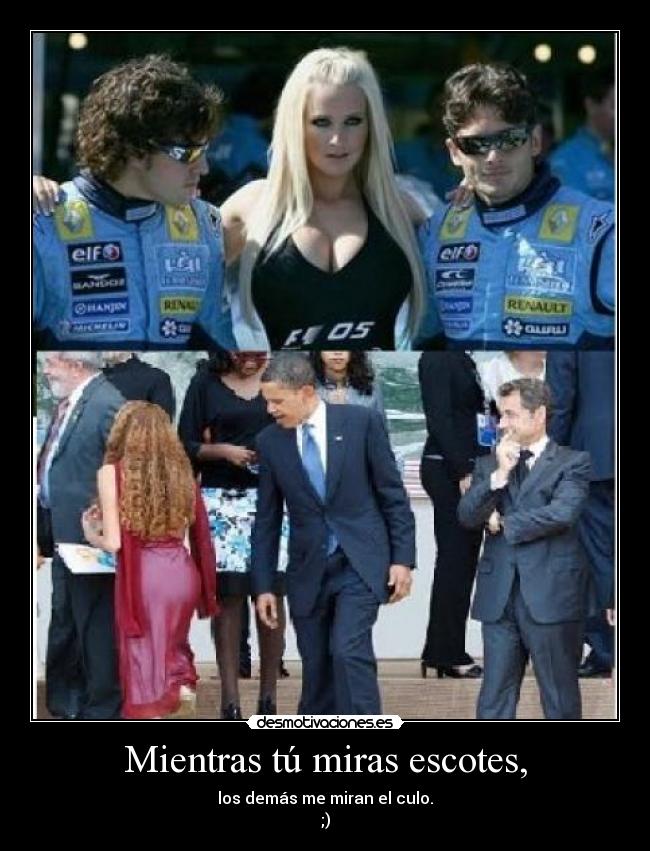 carteles culo escotes celos desmotivaciones