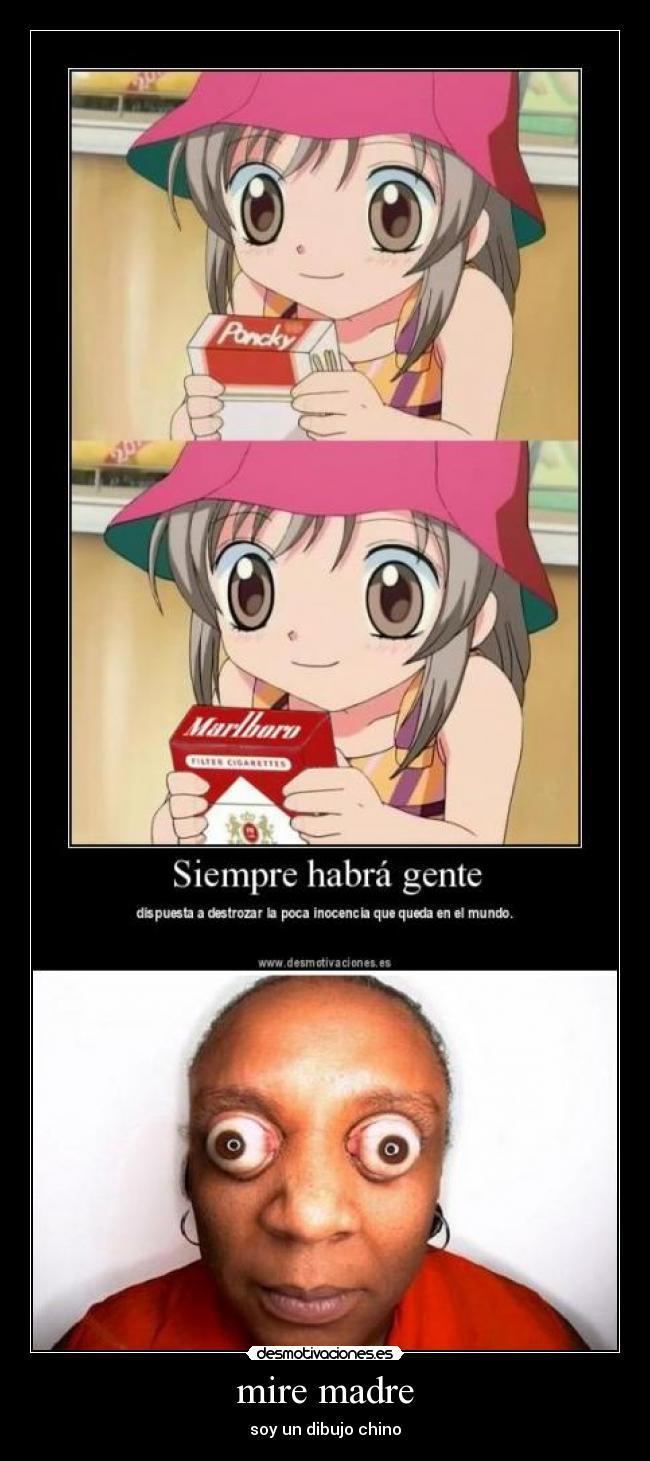 mire madre - soy un dibujo chino