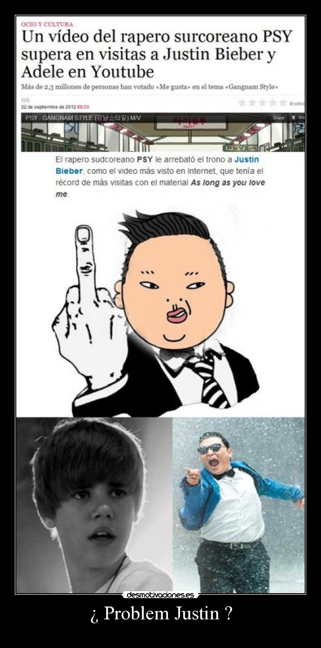 ¿ Problem Justin ? -