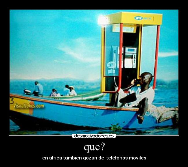 carteles mobil telefono africa desmotivaciones