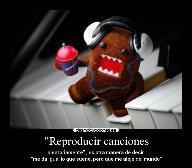 Reproducir canciones -