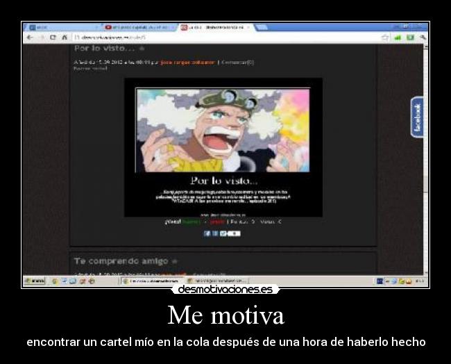 Me motiva -