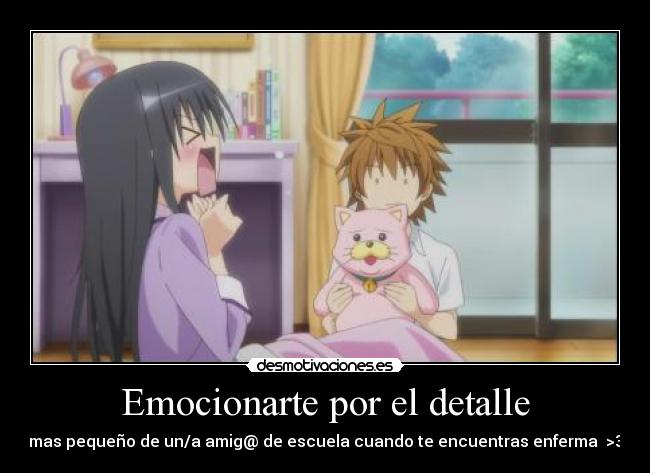 Emocionarte por el detalle -