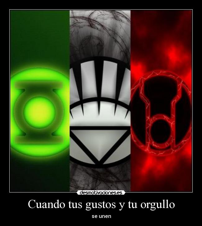 carteles mexico green lantern saga desmotivaciones