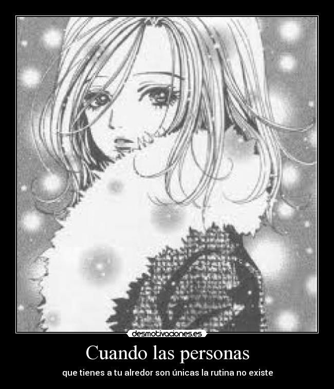 Cuando las personas -