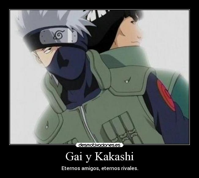 Gai y Kakashi - 