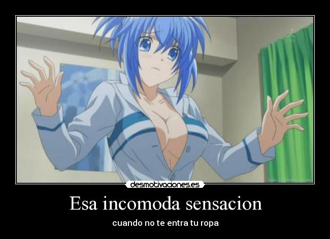 Esa incomoda sensacion - cuando no te entra tu ropa