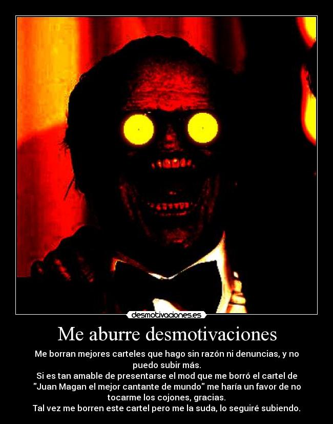 Me aburre desmotivaciones - 
