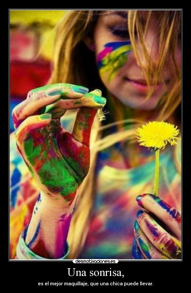 carteles sonrisa sonrie feliz desmotivaciones