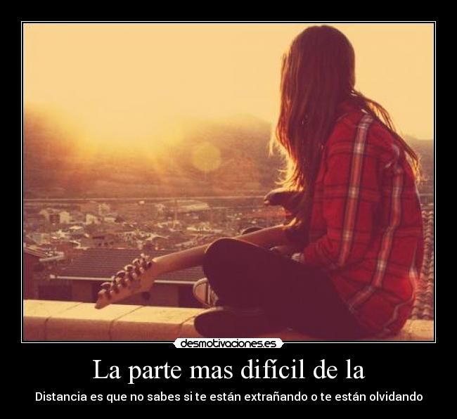 La parte mas difícil de la -