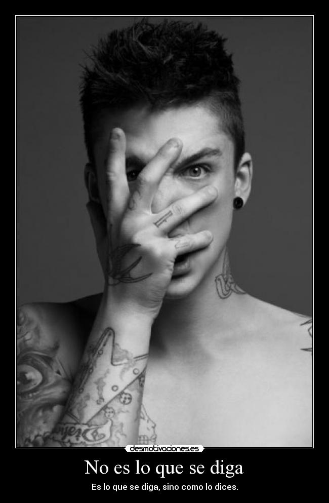 No es lo que se diga -