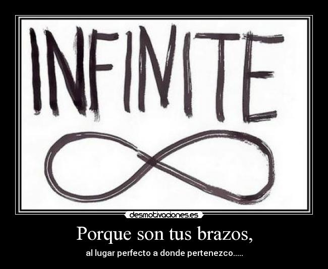 Porque son tus brazos, - 