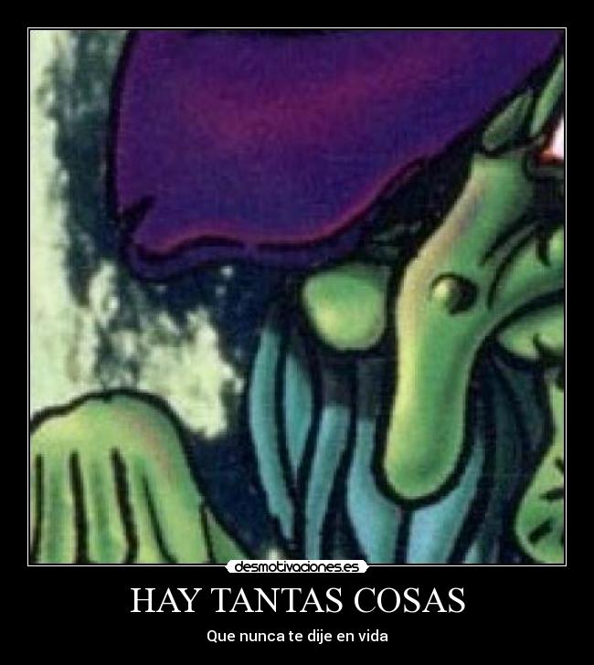 HAY TANTAS COSAS - Que nunca te dije en vida