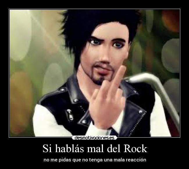 carteles rock rock desmotivaciones