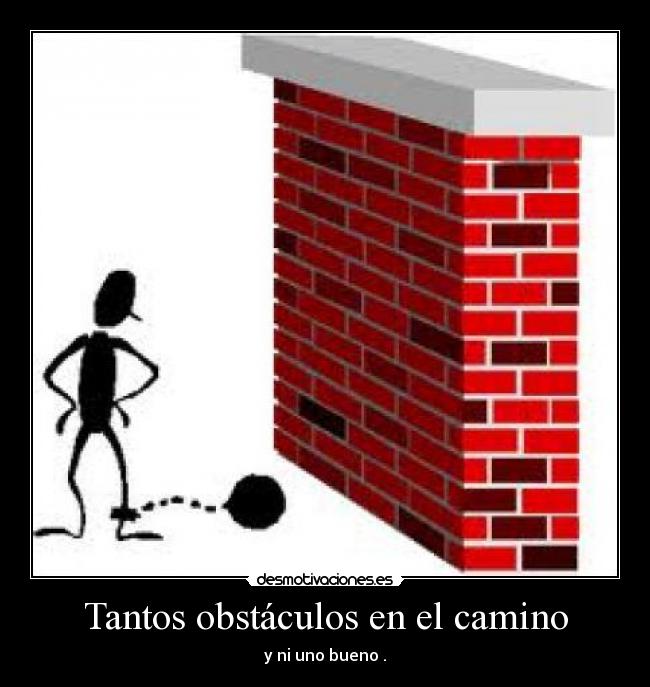 carteles obstaculos puff desmotivaciones